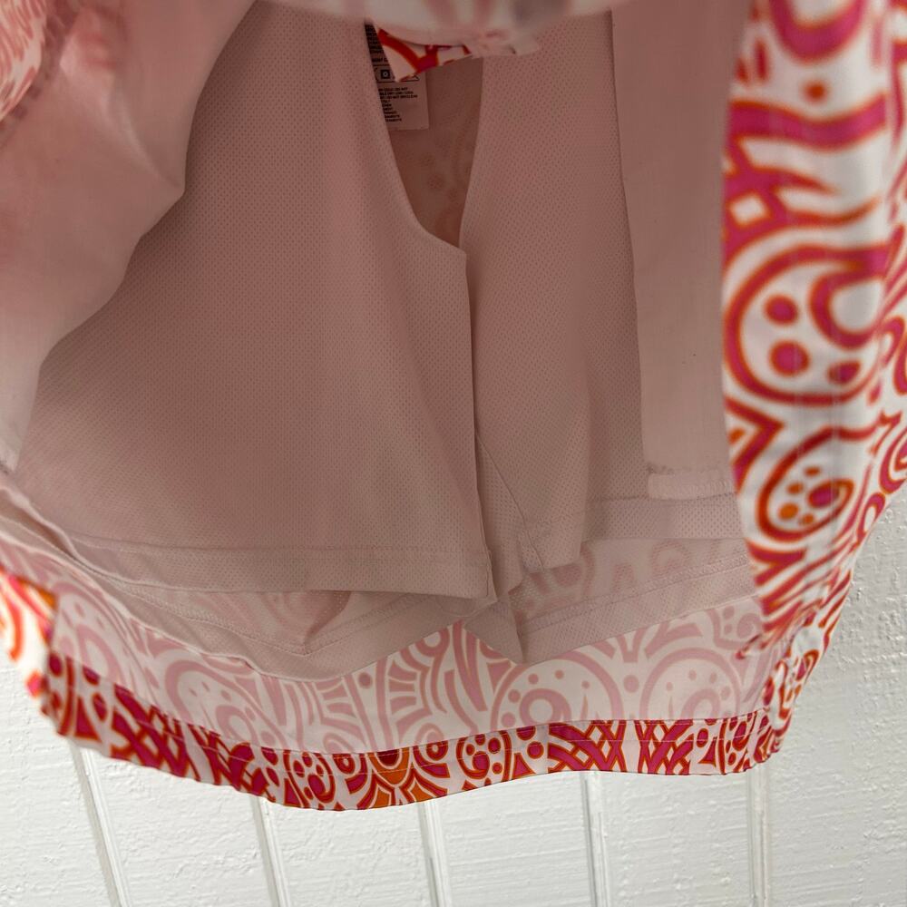 Adidas ClimaCool Skort Pink Geometric Golf Tennis Athletic Size 4 - Picture 5 of 7